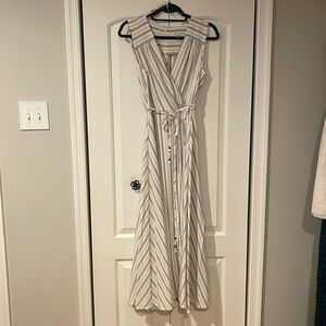 Calvin Klein long sleeveless dress